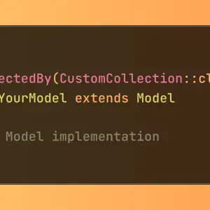 تخصيص المجموعات في Laravel باستخدام CollectedBy